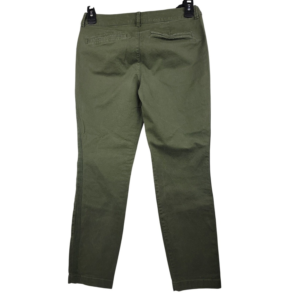 Banana Republic Factory Olive Green Utility Slim Patch Pocket Pants Mens 8 32x26 - Picture 2 of 13